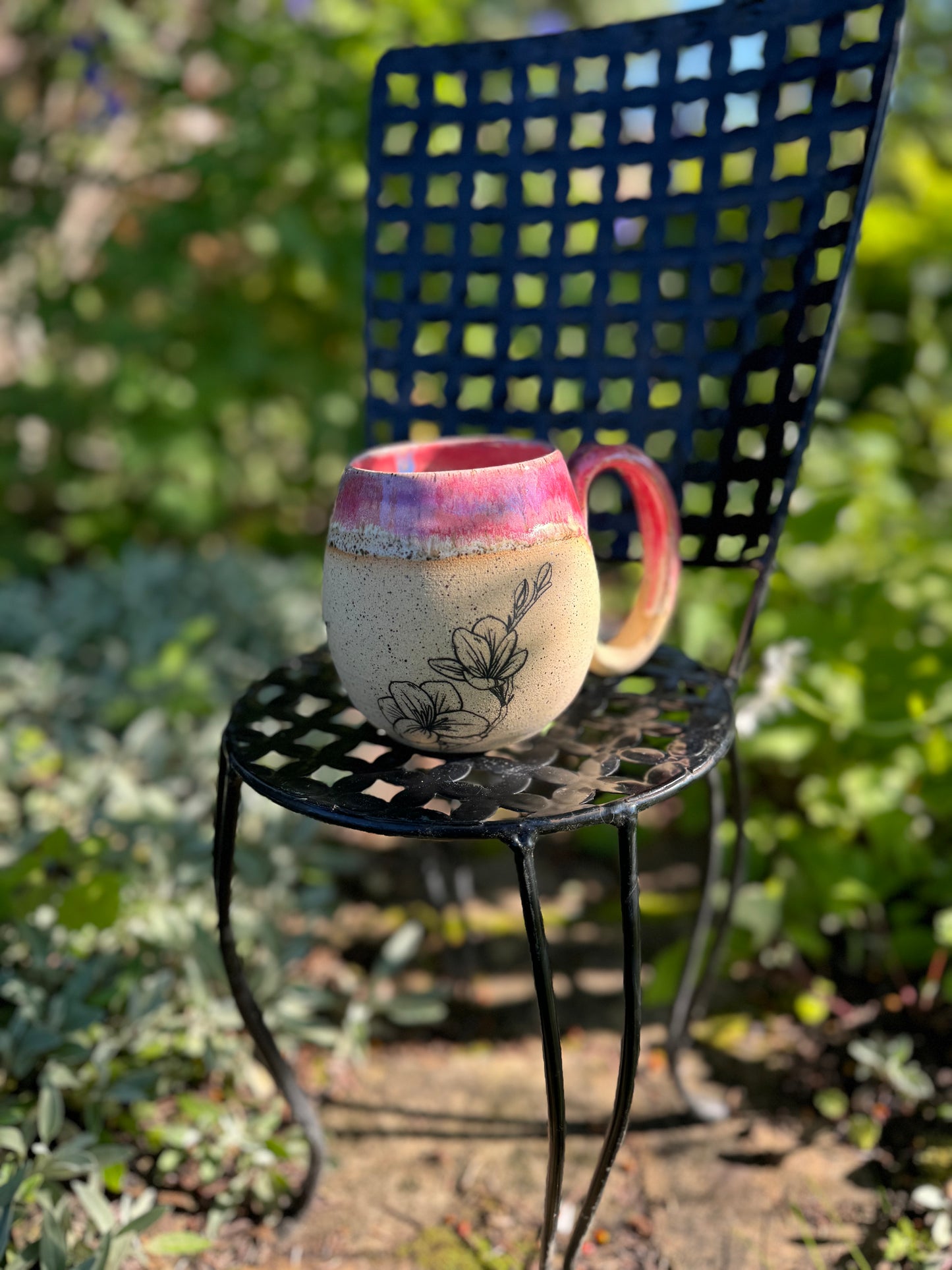 Lily Flower Mugs