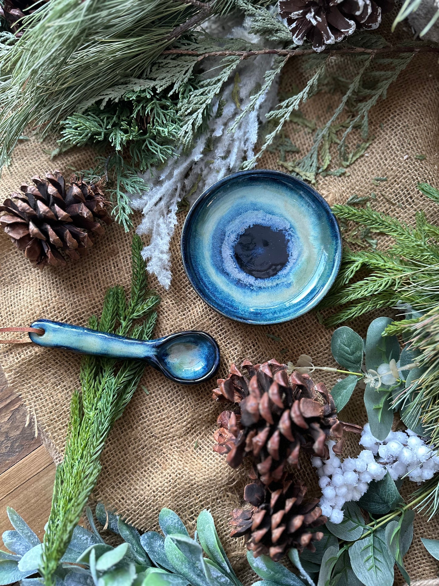 Small Plate with spoon