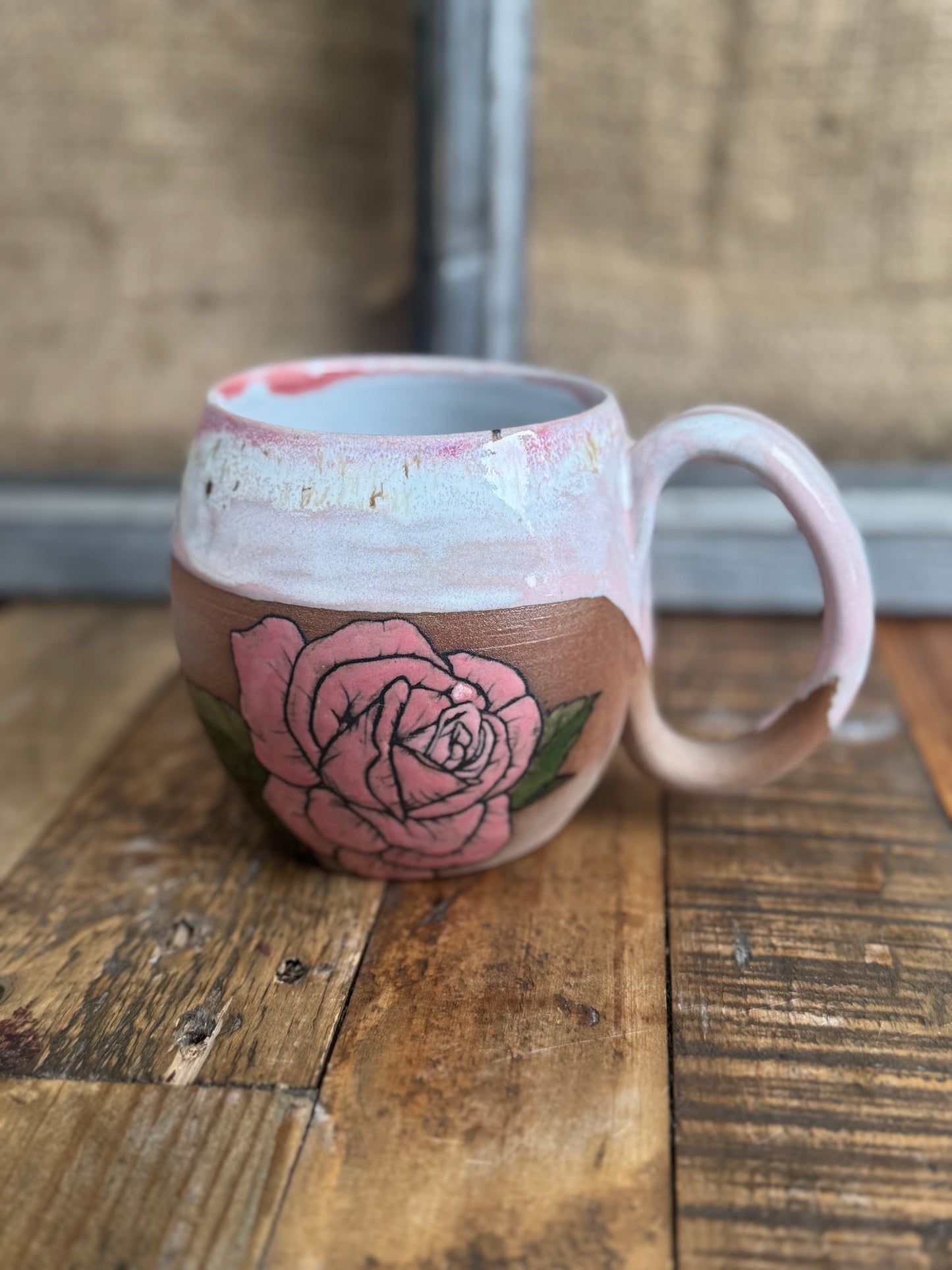 Rose mug