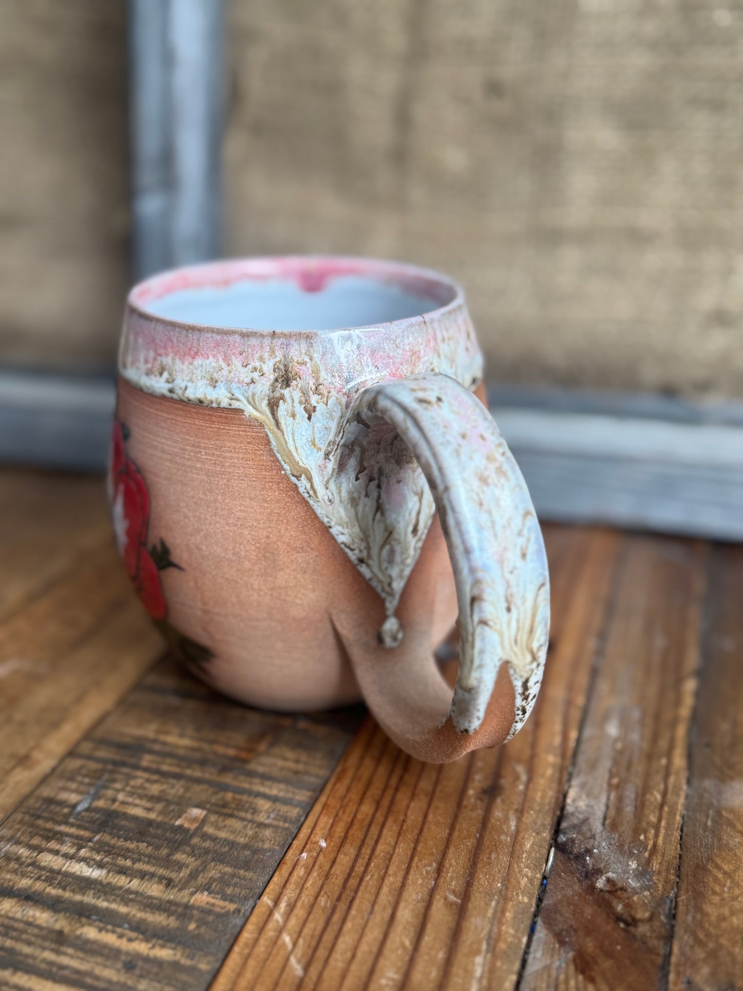 Red Poppy Mug