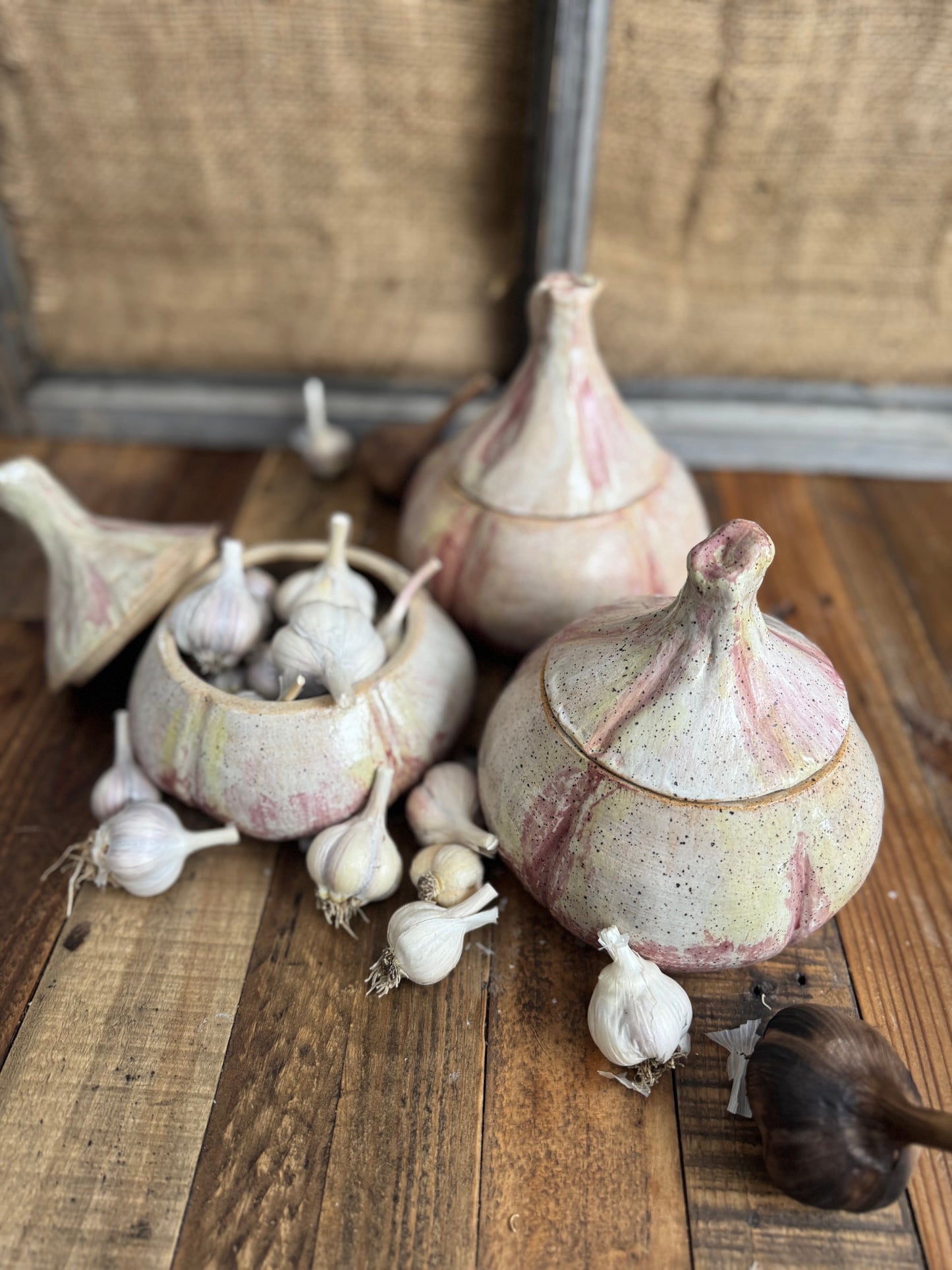 Ceramic Garlic Keeper