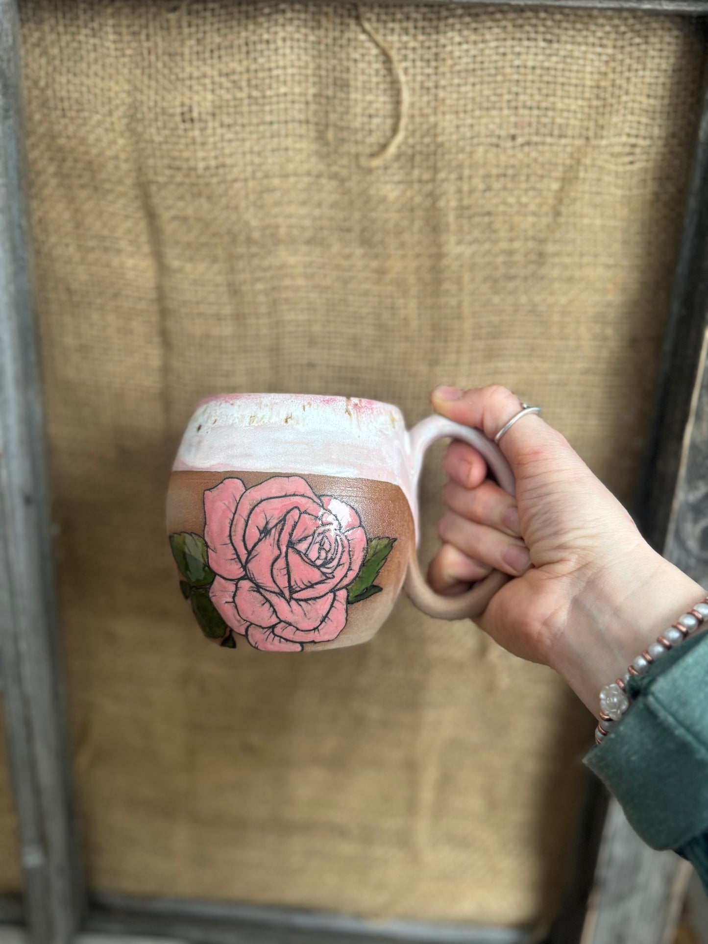 Rose mug