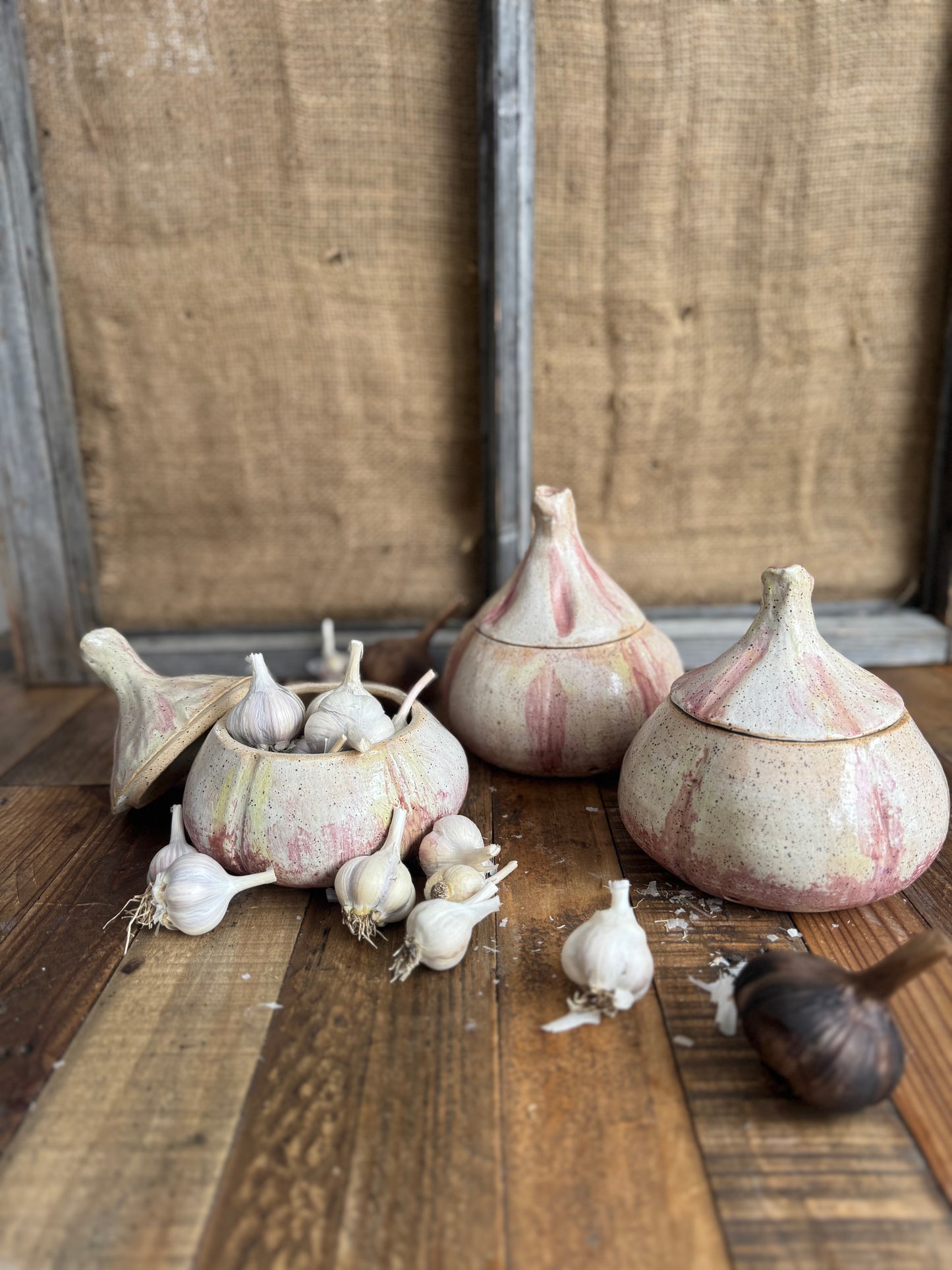 Ceramic Garlic Keeper