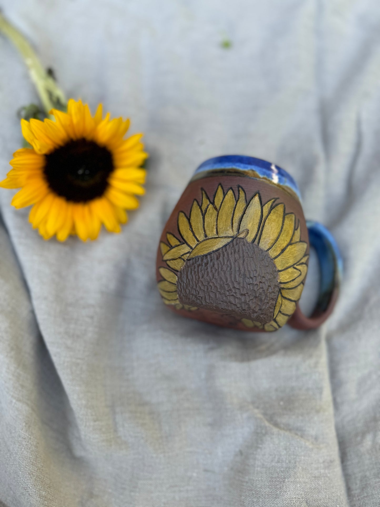 Sunflower Mugs