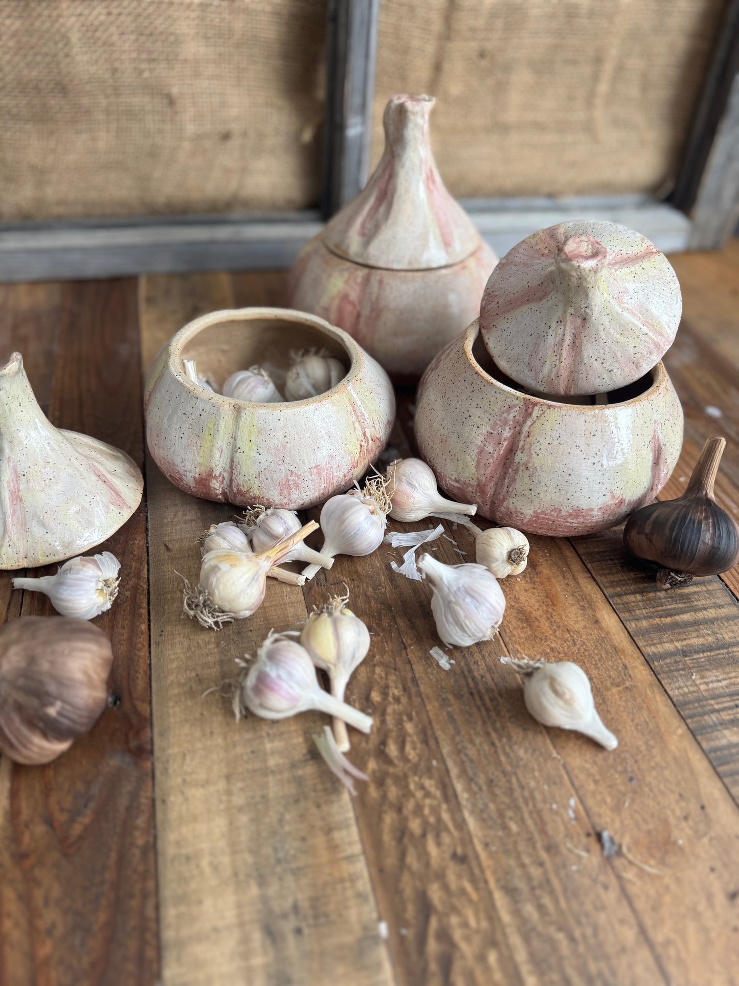 Ceramic Garlic Keeper