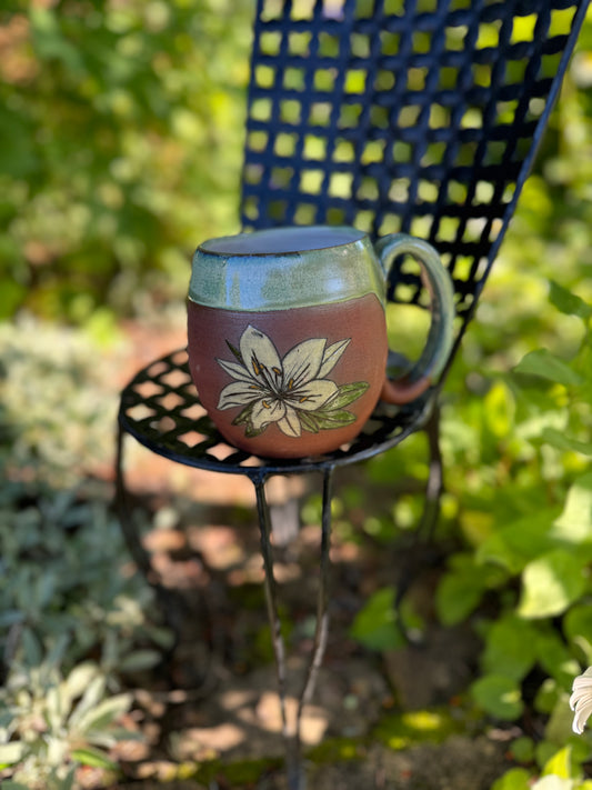 Lily Flower Mugs