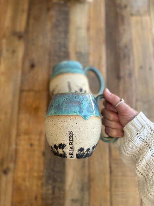 “He is Risen” Mugs