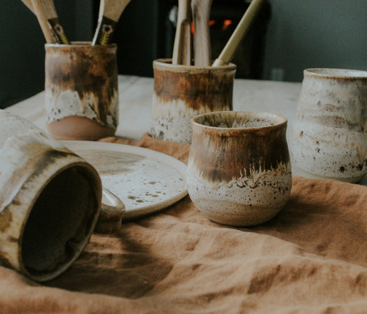 CERAMIC PIECES MADE BY BRANCHING OUT